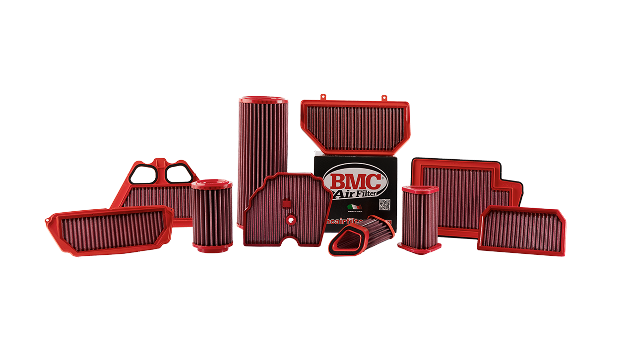 BMC FILTRO CONICO FBSA80-124P CYLINDRICAL AIR FILTER De115/Di80 x H142mm